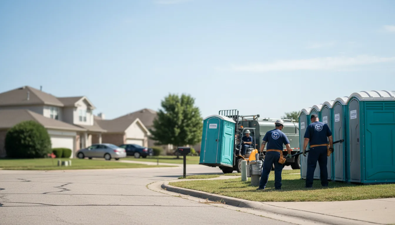 Porta Potty Rental in Warsaw, IL near me